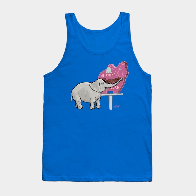 elephant car wash Tank Top by eliwolff